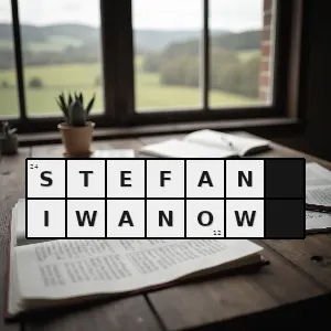 Rozwiązanie krzyżówki: malarz bułgarski portrety pejzaże 1875 1961 - stefan iwanow | hasła, synonimy i podpowiedzi Hasło krzyżówkowe malarz bułgarski portrety pejzaże 1875 1961 - stefan iwanow – rozwiązanie, synonimy, podpowiedzi i definicje krzyżówkowe